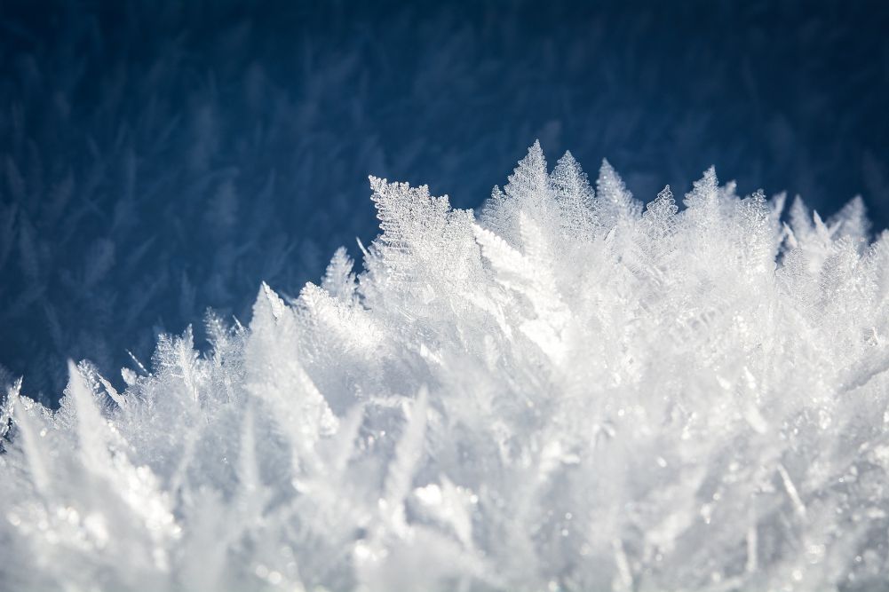 Frost krystaller