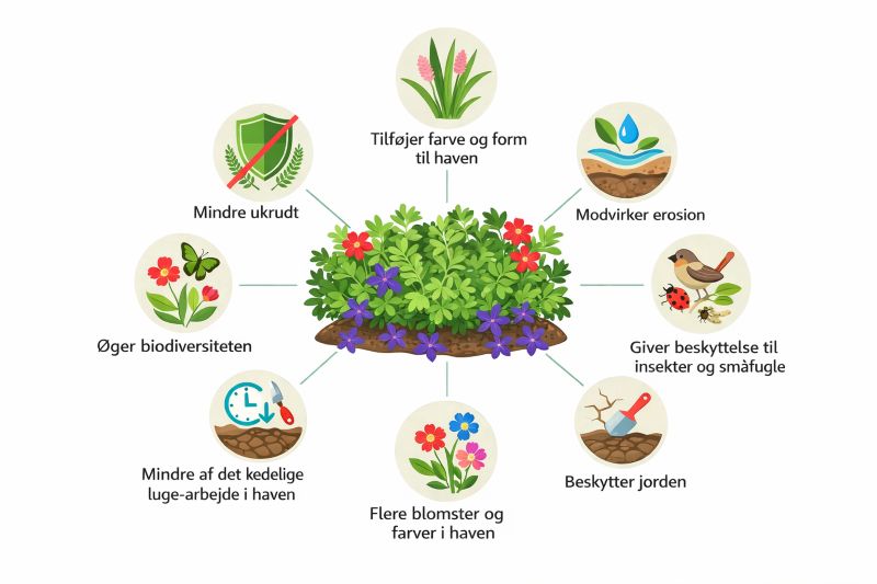 Efeu - Vedbend som bunddække