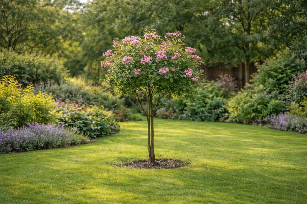 Bundpodet træ i have 