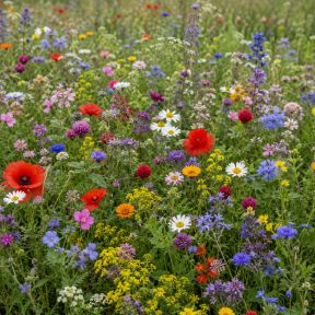 Blomsterfrø, Nyttedyrs-Paradis - Smukke blomster i massere farver 